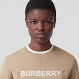 Thumbnail for your product : Burberry Horseferry Square Wool Blend Jacquard Sweater Size: XXS