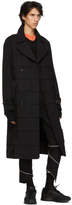 Thumbnail for your product : Comme des Garcons Homme Plus Homme Plus Black Thick Gabardine Coat
