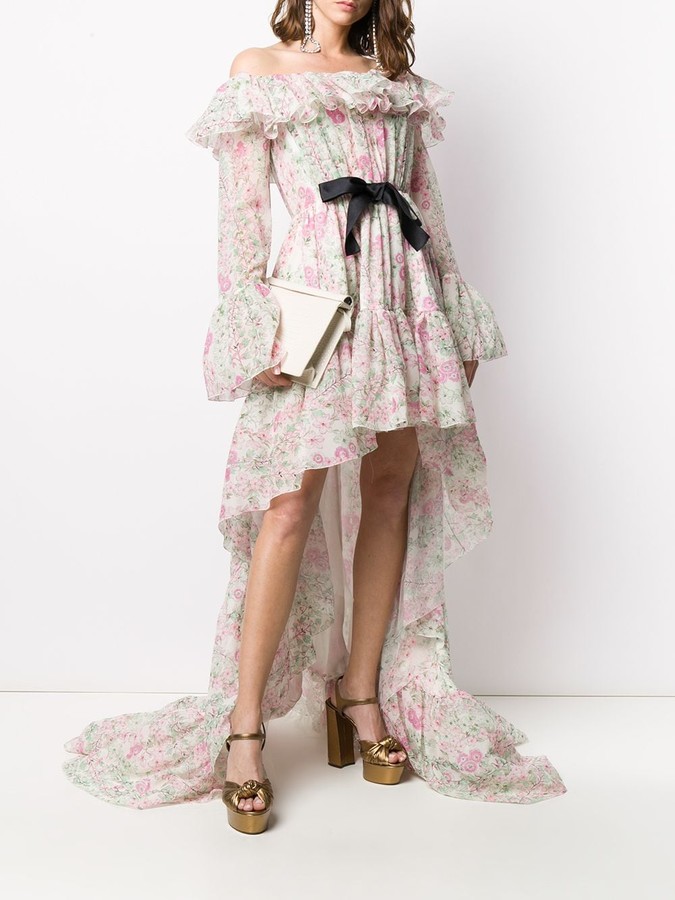 giambattista valli ruffle dress