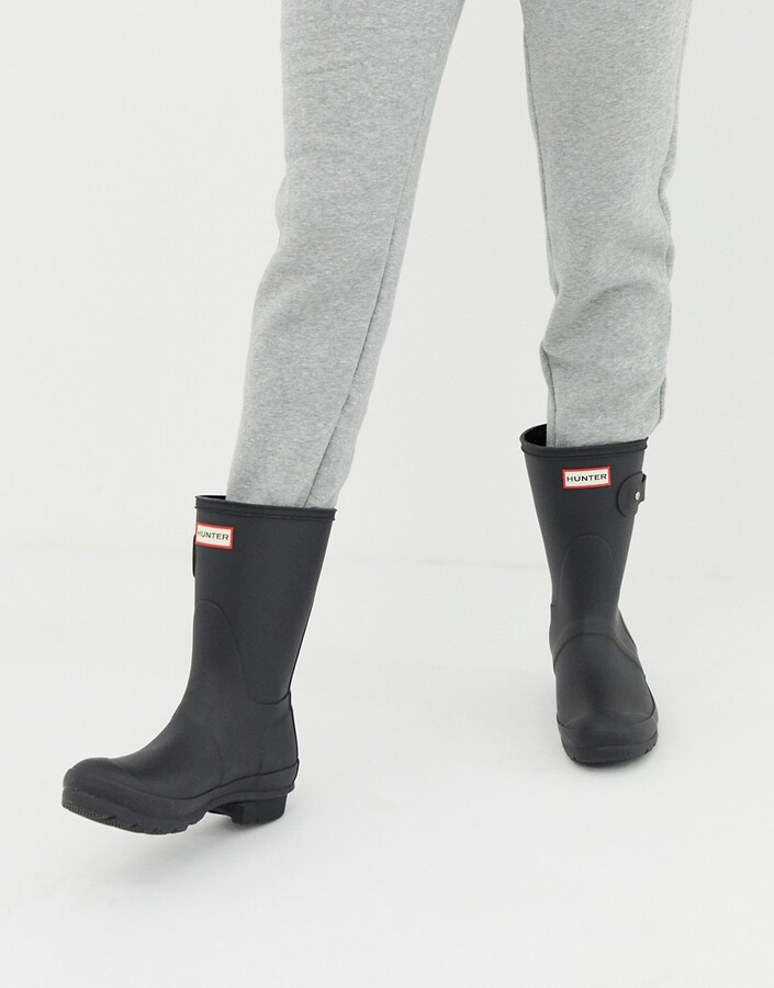 small black wellies