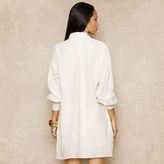 Thumbnail for your product : Ralph Lauren Blue Label Floral-Embroidered Linen Tunic