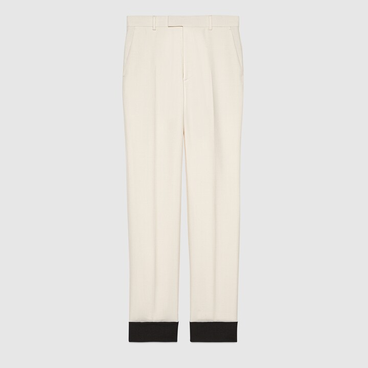 Gucci Men's White Pants | ShopStyle