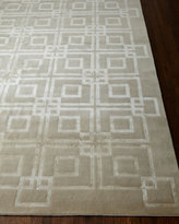 Thumbnail for your product : Horchow Exquisite Rugs Ivory Squares Rug, 6' x 9'