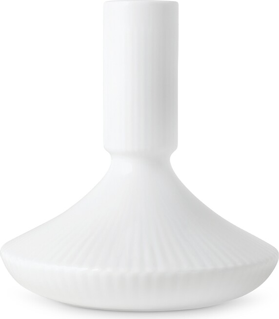 Royal Copenhagen White Fluted 4.8 Candlestick