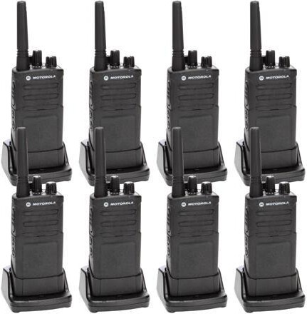 Motorola RMU2080 On-Site Rugged Two-Way Business Radio (RMU2080) (8-Pack)