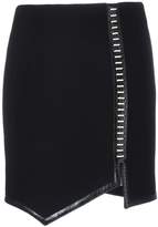 Thumbnail for your product : Thierry Mugler asymmetric hem skirt