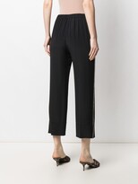 Thumbnail for your product : No.21 Chain-Detail Cropped Trousers