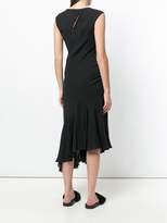 Thumbnail for your product : Simonetta Ravizza asymmetric ruffle hem dress