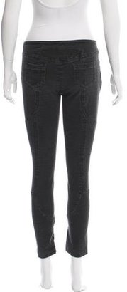 Yigal Azrouel Mid-Rise Straight-Leg Jeans