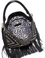 Thumbnail for your product : Rebecca Minkoff Studded Fringed Crossbody Bag