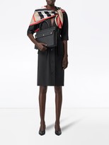 Thumbnail for your product : Burberry Small Title Bag With Pocket Detail