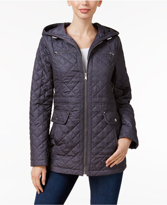 Laundry by Design Hooded Quilted Coat
