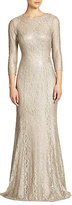 Thumbnail for your product : Kay Unger Stretch Lace Gown