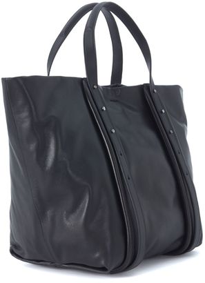 DKNY Bag Tote Large Made Of Black Leather