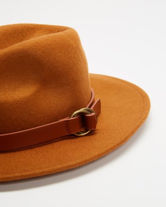 rhythm Brown Hats - Kensington Hat - Size S/M at The Iconic