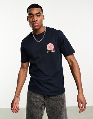 navy boss t shirt