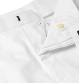 Thumbnail for your product : Richard James Slim-Fit Cotton-Twill Suit Trousers