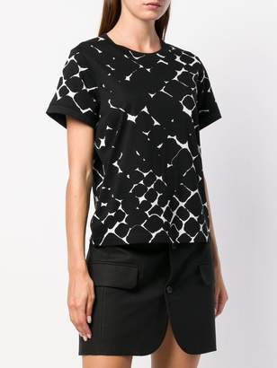 Marc Jacobs chain-link fence print T-shirt