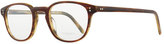 Thumbnail for your product : Oliver Peoples Fairmont 47 Acetate Fashion Eyeglass Frames, Brown