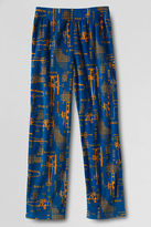 Thumbnail for your product : Lands' End Toddler Boys' Fleece Pajama Pants