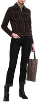 Thumbnail for your product : Frame Studded Mid-rise Straight-leg Jeans