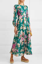 Thumbnail for your product : Zimmermann Allia Floral-print Linen Maxi Dress