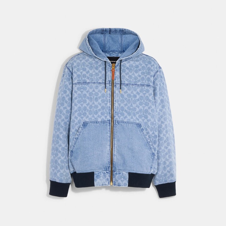 Louis Vuitton Quilted Zip-Up Hoodie size M