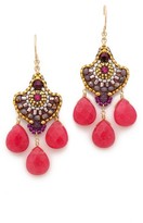 Thumbnail for your product : Miguel Ases Petal Earrings