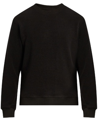 Fanmail Crew-neck French terry-towelling sweatshirt
