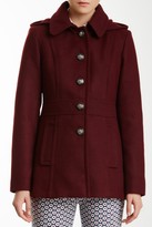 Thumbnail for your product : Kensie Hooded Button Front Peacoat