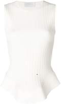 Thumbnail for your product : Esteban Cortazar open back corset knit top