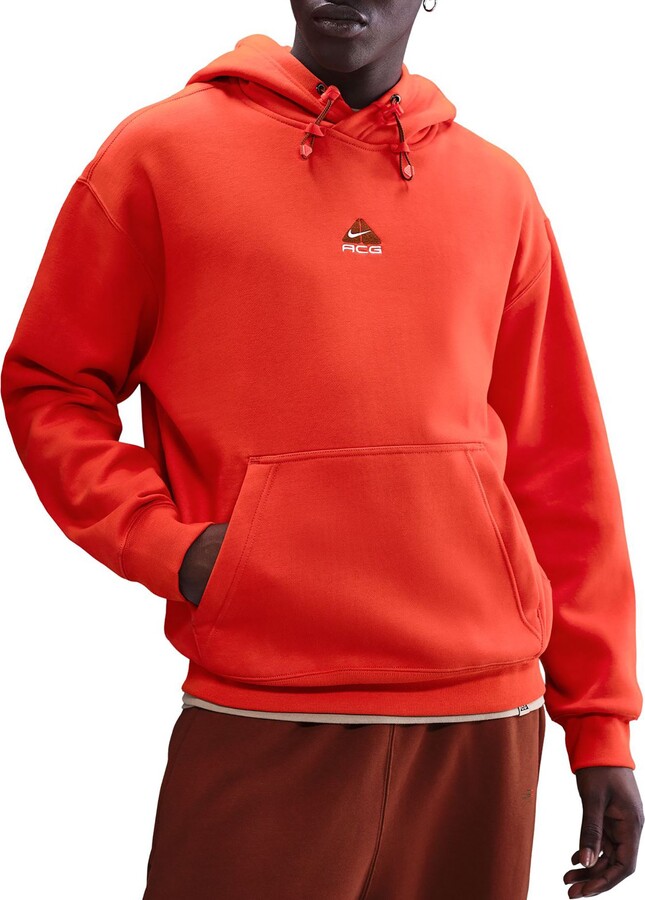 Nike Men's ACG Therma-FIT Fleece Hoodie, Small, Black/Anthracite