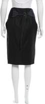 Thumbnail for your product : Calvin Klein Collection Wool Knee-Length Skirt