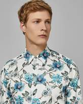 Thumbnail for your product : Ted Baker Slim Fit Floral Cotton Shirt
