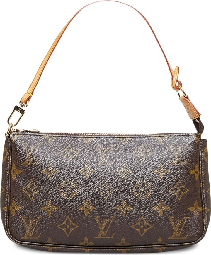 Louis Vuitton 2005 pre-owned Monogram Pochette Accessoires clutch bag -  ShopStyle
