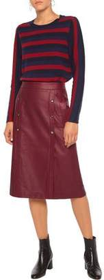 Iris & Ink Monica Leather Skirt