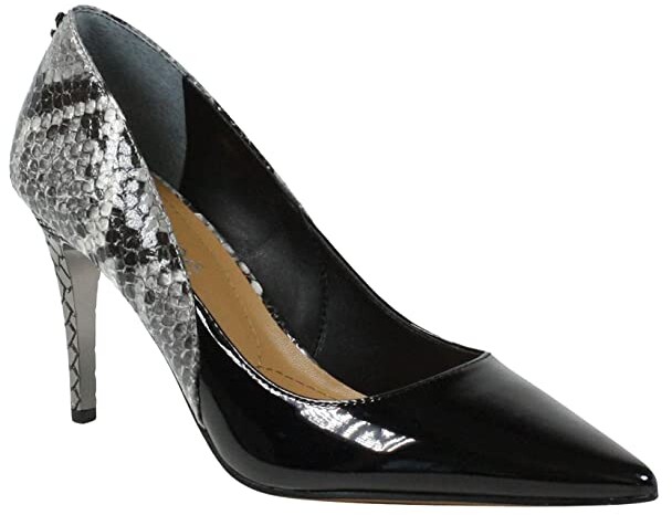 j renee black and white shoes