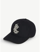 embroidered ivy cap