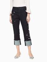Thumbnail for your product : Kate Spade Night sky embellished jean
