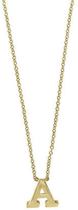 Effy 14K Yellow Gold Large Initial Necklace