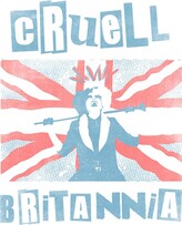 Thumbnail for your product : Disney Junior's Cruella Cruell Britannia T-Shirt - White - Medium