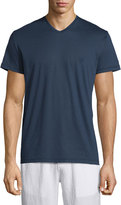 Thumbnail for your product : Vilebrequin V-Neck Short-Sleeve Jersey T-Shirt, Navy
