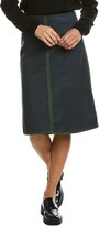 Wool-Blend Skirt 
