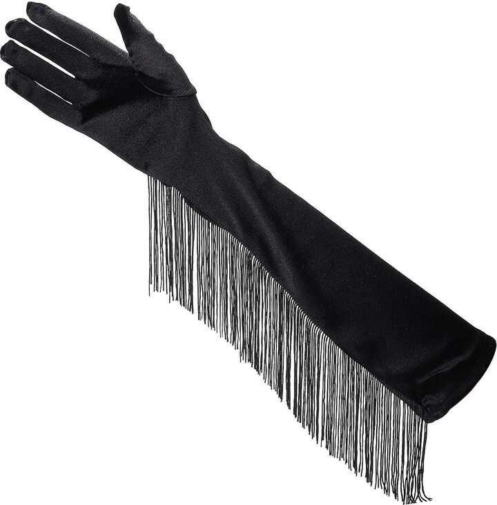 Kindersatin-Handschuhe Mit Schleife - Elsa-Anna Prinzessinnen-Stil 29cm