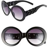 Thumbnail for your product : BP 52mm Round Chain Detail Sunglasses