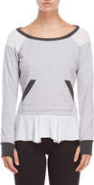 Thumbnail for your product : Blanc Noir Twirl Skirted Sweatshirt