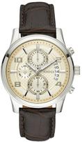 Thumbnail for your product : GUESS Croco Leather Strap Chronograph Mens Watch