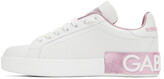 Thumbnail for your product : Dolce & Gabbana Pink Portofino Sneakers