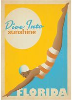 Thumbnail for your product : Americanflat Dive Into Florida Print Art