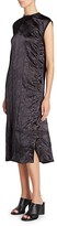 Thumbnail for your product : Acne Studios Embossed Satin Midi Dress